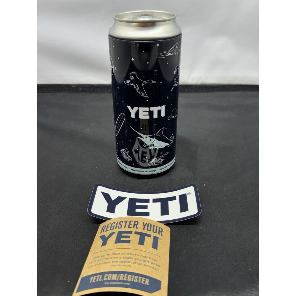YETI Coolers Novelty Aluminum Pop Top Stash Can Storage Container 16 Oz